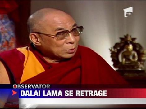 Dalai Lama se retrage