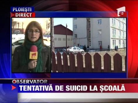 Tentativa de suicid la scoala