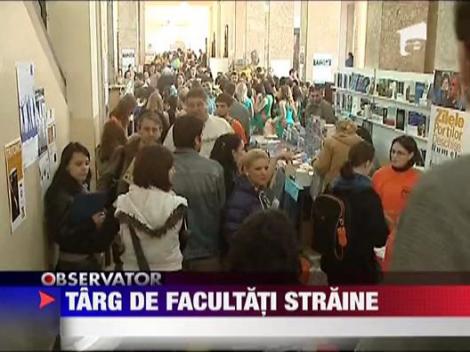 Targ de facultati straine in Bucuresti