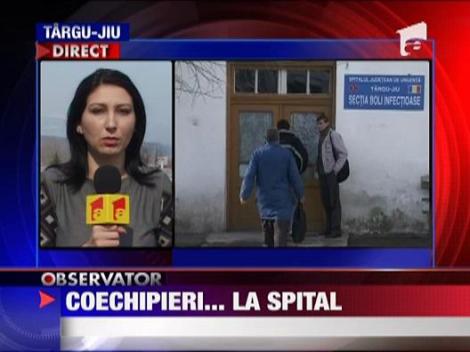 Membrii Minerului Matasari, coechipieri la spital