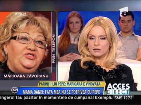 Marioara Zavoranu respinge acuzatiile parintilor lui Pepe