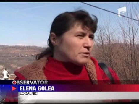 Satul Valea Mare din Valcea a ramas izolat de lume