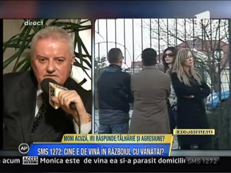 Irinel Columbeanu: "Monica a cedat din cauza stresului"