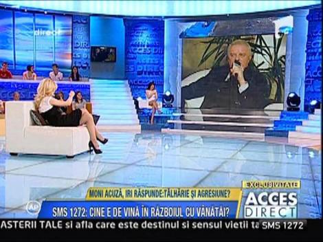 Irinel: "Irina e in grija unei bone. Nu intreaba de bunica"