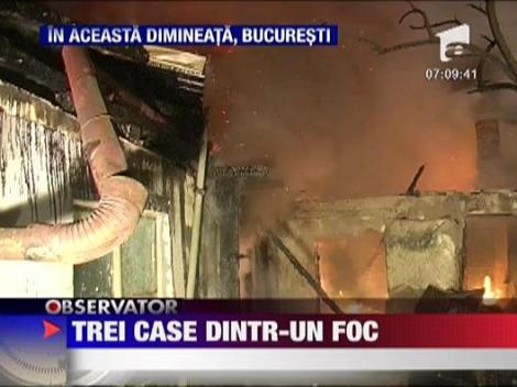 Trei case facute scrum in Bucuresti