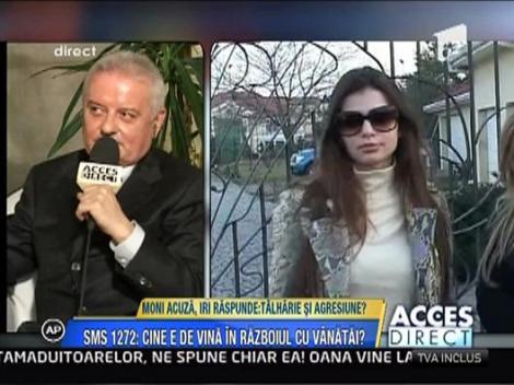 Irinel Columbeanu a acuzat-o pe Monica de talharie