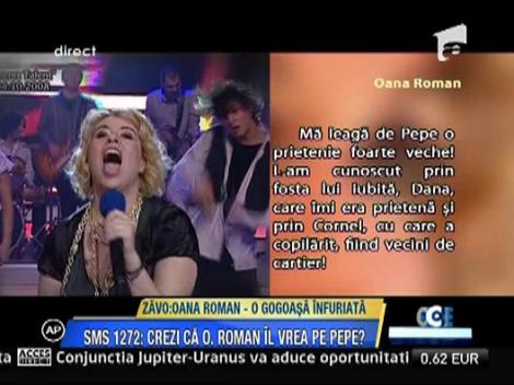 Oana Zavoranu: "Oana Roman are bucurii la Pepe!"