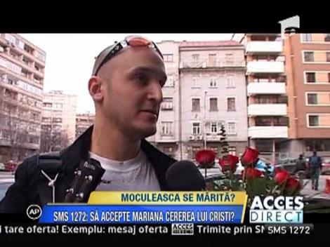 Cristi i-a cantat o serenada Marianei Moculescu