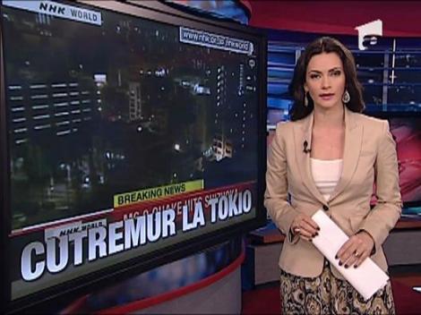 Cutremur de 6,4 grade pe scara Richter la Tokio