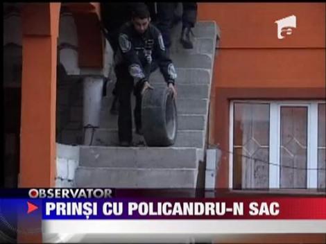 Prinsi cu obiecte bisericesti in urma unei razii