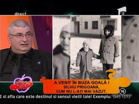 Poze din copilarie cu Silviu Prigoana