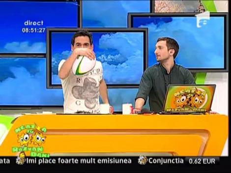 Meci de rugby pe muzica lui Fuego