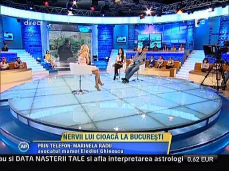 Avocata familiei Ghinescu, amenintata de Cioaca