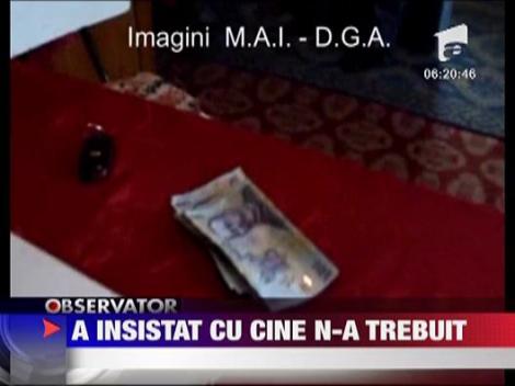 Neamt: Un politist a refuzat o spaga de 4200 de lei