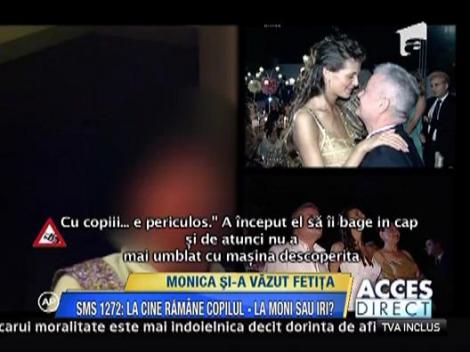 Domnul misterios care o sustine pe Monica Columbeanu