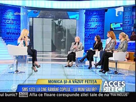 Paula Iacob, avocat: "Monica putea sa-si vada fetita in cateva zile, conform legii"