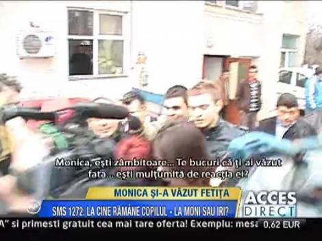 Monica Columbeanu si-a vazut fetita