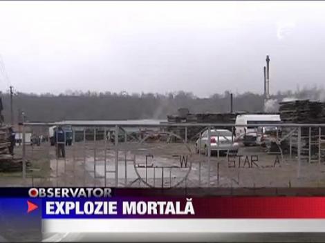 UPDATE / Explozie la o fabrica de cherestea din Neamt