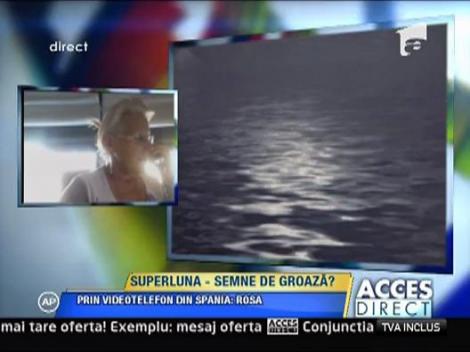Clarvazatoarea Rosa despre fenomenul "Super Luna"