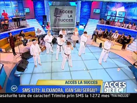 Super demonstratie de karate