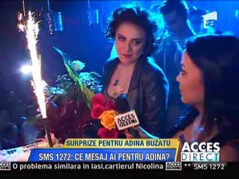 Stilista Adina Buzatu a sarbatorit prin munca