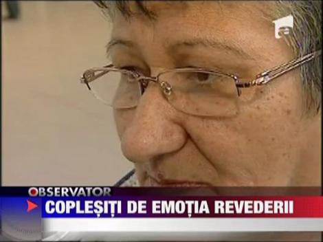 Reveniti din Japonia, dar coplesiti de emotia revederii