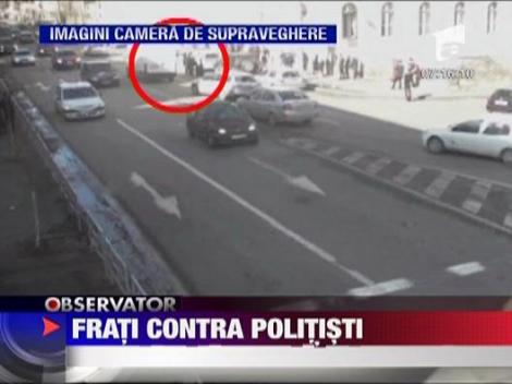 Bataie cu politistii
