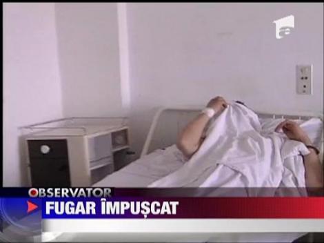 Hot fugar impuscat de politisti