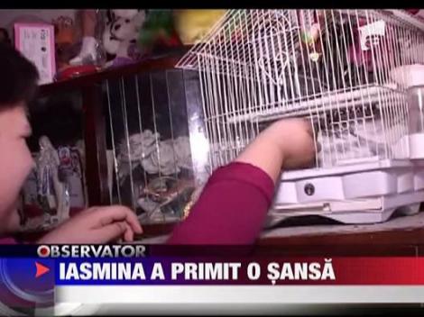 Iasmina, o fetita nevazatoare din Resita are acum o sansa sa vada!