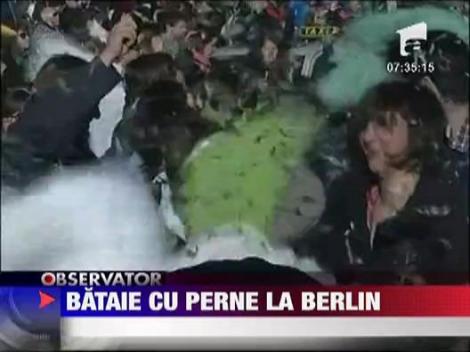 Bataie cu perne la Berlin