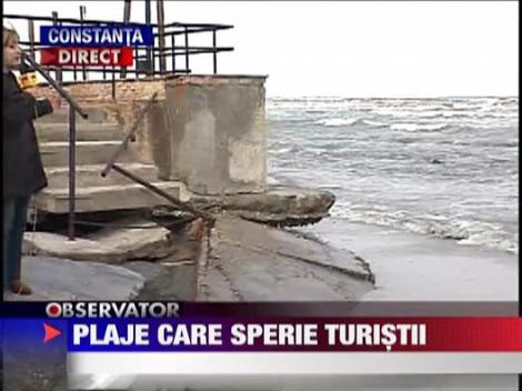 Plaje care sperie turistii