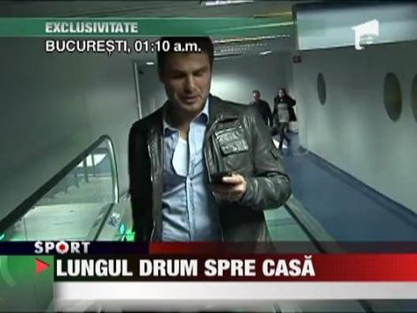 Adrian Mutu a facut inci ore pe drumul de la Florenta la Bucurest