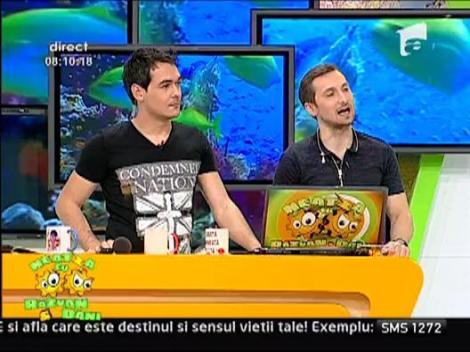 Lectie de fitness cu vecina Roxana