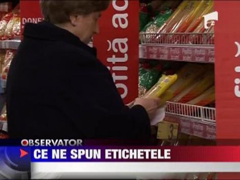 Sfatul medicilor: Cititi cu atentie etichetele produselor alimentare