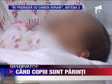 30 de mii de adolescente devin mame, in fiecare an, in Romania