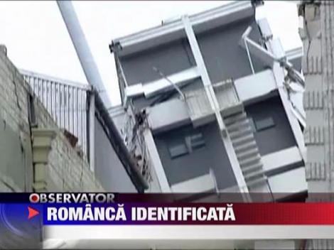 O romanca, printre victimele cutremurului din Noua Zeelanda