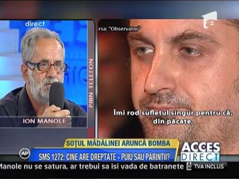 In direct prin telefon Ion Manole raspunde declaratiilor facute de Petru Mircea