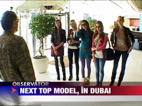 Concurentele de la Next Top Model au ajuns in Dubai!