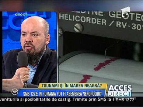 Marmureanu: Valuri tsunami se pot produce si în Marea Neagră