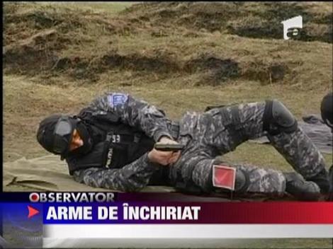 Tot mai multi romani isi cumpara arme!