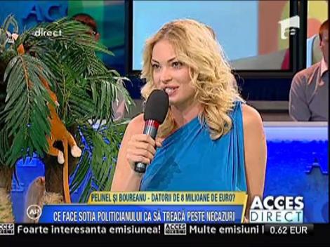 Valentina Pelinel: “Viata in Romania m-a relaxat”