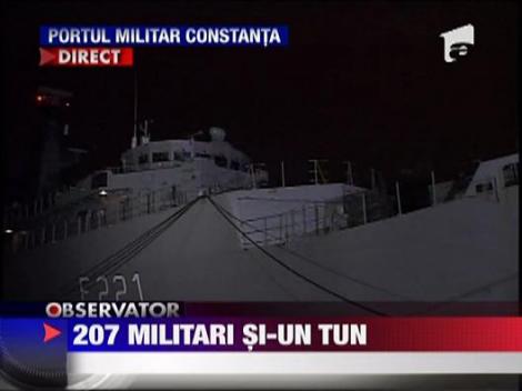 Fregata Regele Ferdinand se pregateste de interventia din Libia