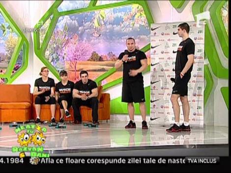 Teo si Stefan, despre Muscle Maker