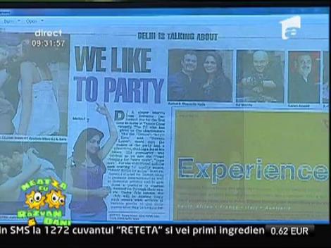 Morris a petrecut in India