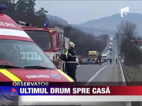 Accident cumplit in Bistrita