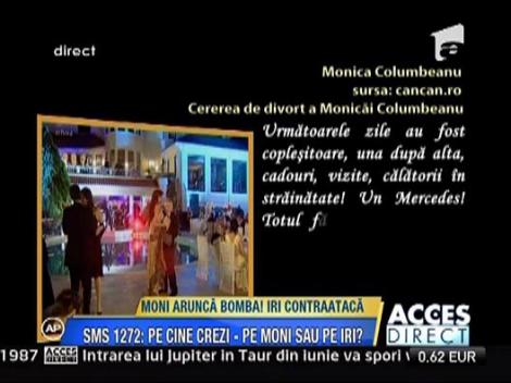 Irinel Columbeanu raspunde acuzatiilor Monicai!