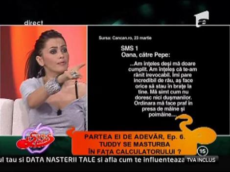 Oana despre inregistrarea pe care Pepe sustine ca o are