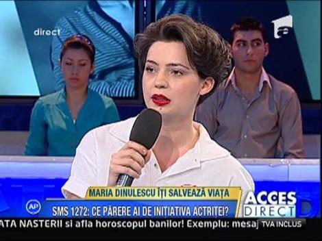 Maria Dinulescu: "Irinel este infricosator"