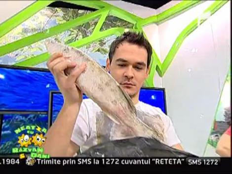 Varu Nistor a venit cu peste inghetat, prins la copca