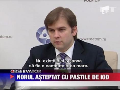 Norul incarcat cu particule radioactive este deasupra Europei